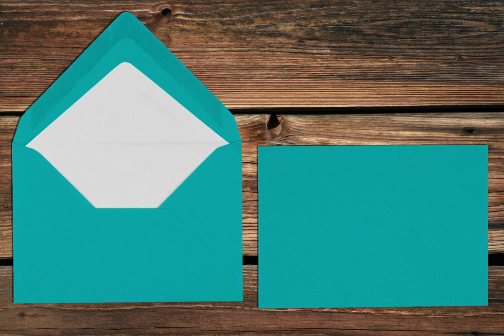 Briefhüllen mit Seidenfutter C7 81x114 mm Nassklebend Ocean gerippt 100 g/qm